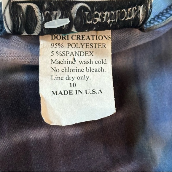 Dori Creations Blue Tie Dye Dress - Picture 3 of 4